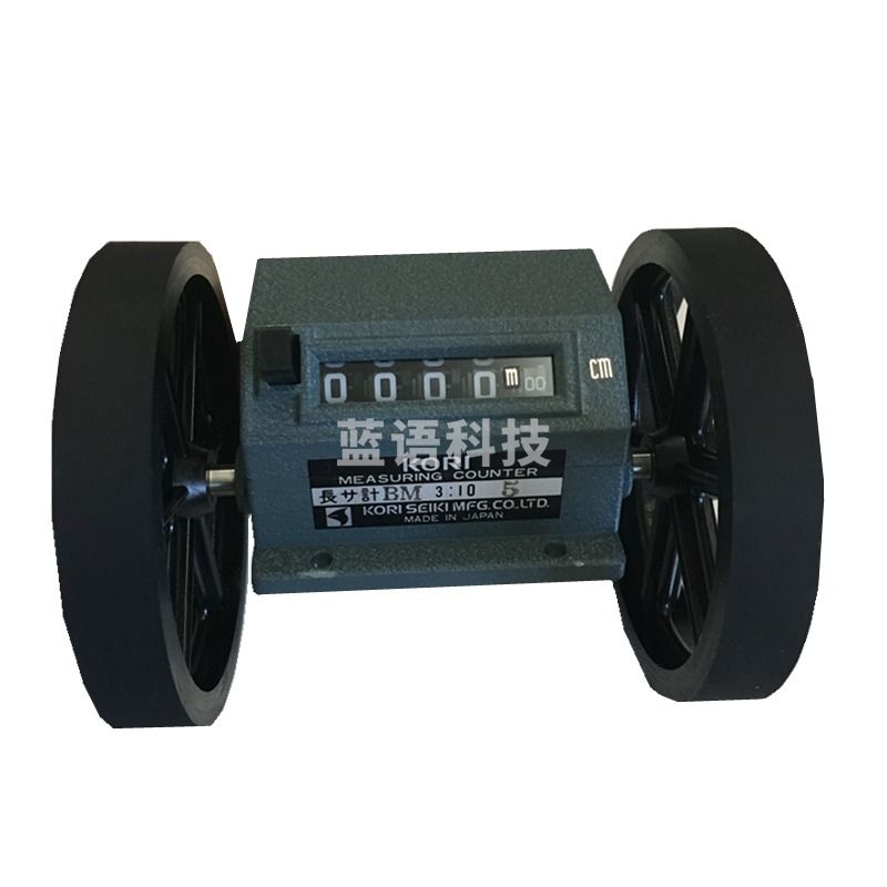 Bamuace日本古里KORI码表BM3米表 计长器 计数器 滚轮式计米器 BM3:10-5 (M米) -10CM