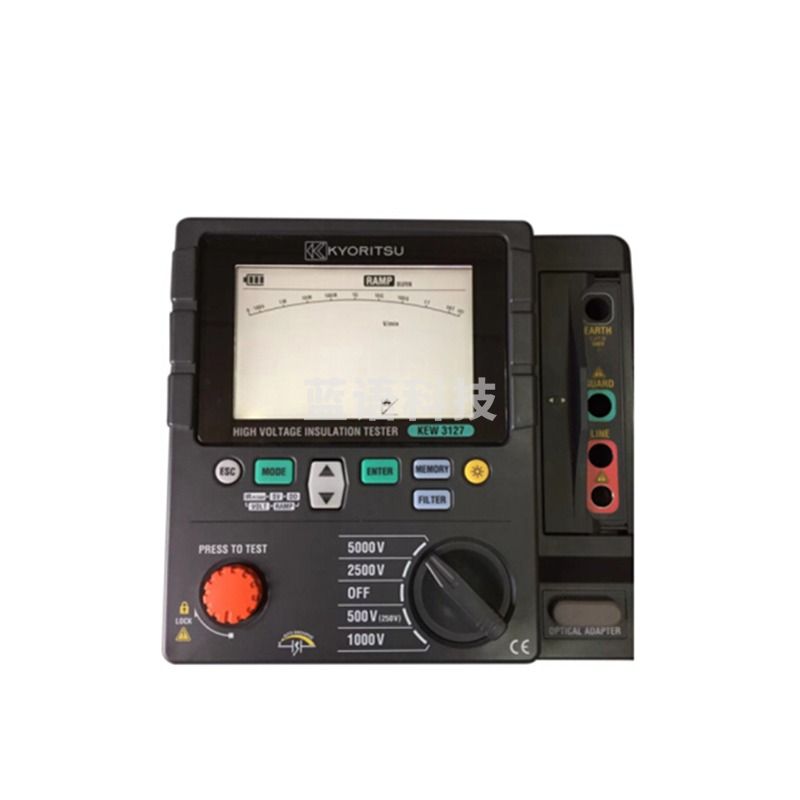 日本克列茨 日本共立绝缘电阻测试仪KEW3127兆欧表 数显摇表