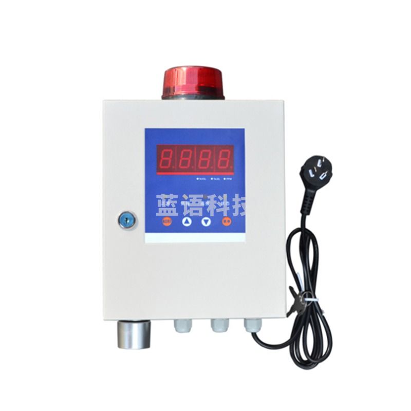 单点壁挂式气体检测仪 一体式气体浓度监测仪 固定式车间有毒气体报警仪 可燃气0-100%LEL