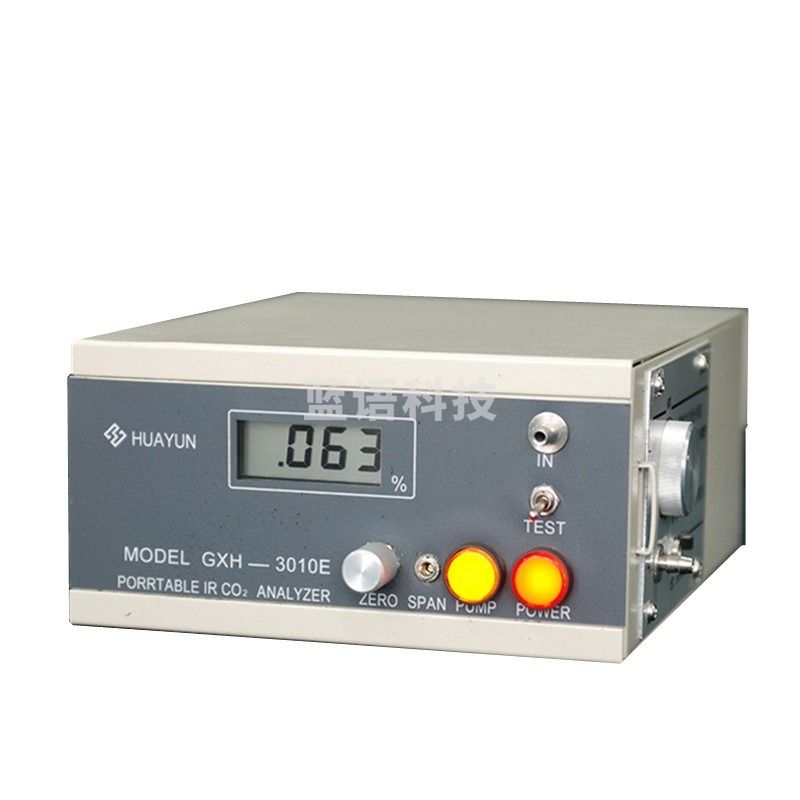 Bamu华云便携式红外线CO2分析仪 GXH-3010E泵吸式二氧化碳检测仪