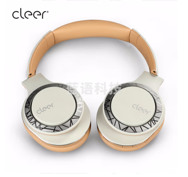 cleer ENDURO100真无线头戴式蓝牙耳机 100小时长续航 沙白色