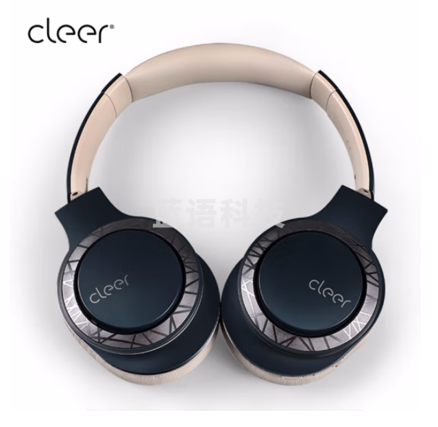 cleer ENDURO100真无线头戴式蓝牙耳机 100小时长续航 海军蓝