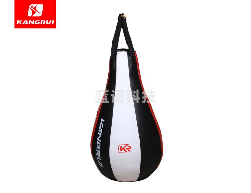 康瑞KH629 梨形吊挂沙袋 高剥双层复合PU+EVA+纤维布条+旋转挂件