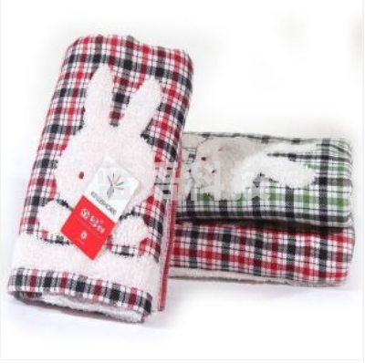 金号金笛面巾 RA365WH 78*34cm 双层无捻提绣