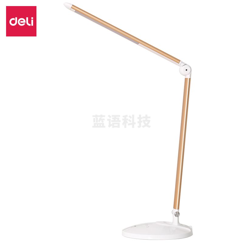 得力（deli）4301_LED触控台灯(香槟色)(台)