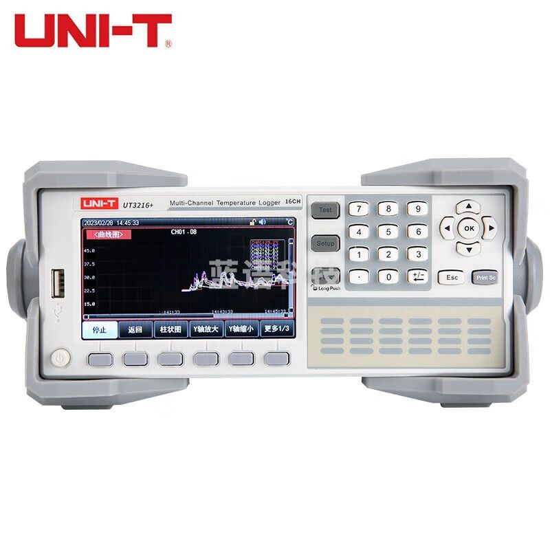 优利德（UNI-T）多路温度测试仪通道多点测温记录仪多路温度巡检仪UT3216+