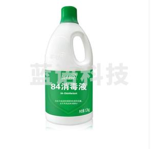 蓝月亮 消毒水漂白除菌84消毒液1.2kg/瓶 6瓶/箱