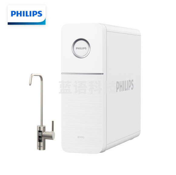 飞利浦（PHILIPS）家用净水器引擎800G 家用智能直饮五年长效RO反渗透无桶大通量纯水机AUT7006