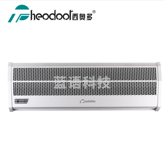 西奥多 220V 1.5米长冷热风幕机 三档制热遥控型热风幕机凉暖门头风帘机空气幕