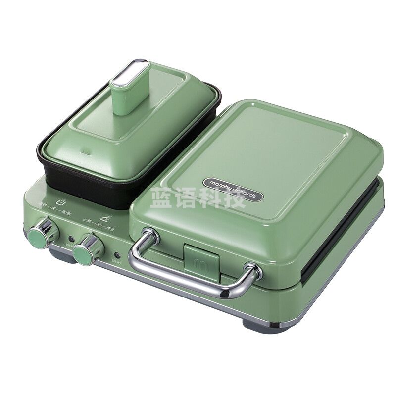 摩飞电器 MR9086 轻食机 1100W 薄荷绿 (单位：个)