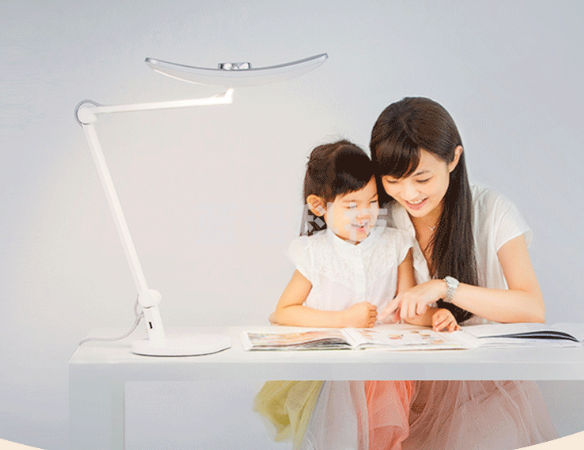 明基(BenQ) MindDuo减蓝光频闪国AA级照度儿童智能调光卧室书桌床头阅读学习读写led护眼台灯（星辰蓝）