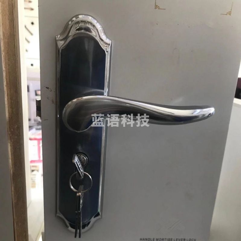 压把锁 室内门锁 静音卧室卫生间门把手 锁具 普通室内门锁