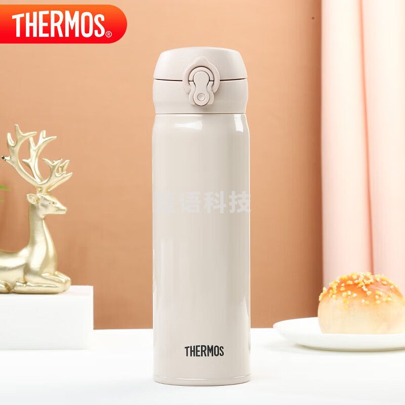 膳魔师（THERMOS）保温杯500ml男女士车载不锈钢系列保温保冷水杯子JNL-501 KHA