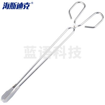海斯迪克 gnjz-108 加长电镀不锈钢色垃圾夹子 火钳 夹拾物器 取物器 碳夹 环卫垃圾钳 30.5cm