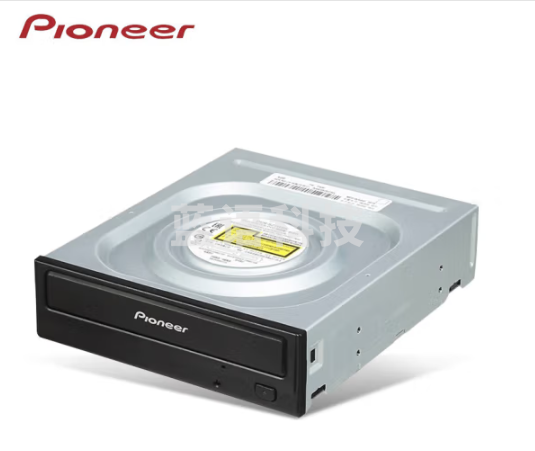 先锋(Pioneer)24倍速 SATA接口内置DVD刻录机 台式机刻录机 黑色/支持Windows XP/7/8/10系统/S21WBK