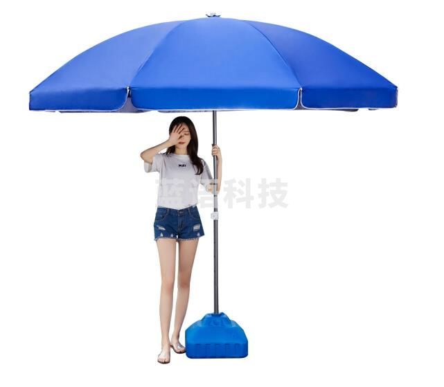 遮阳伞 大号摆摊伞 大型雨伞 太阳伞 地摊沙滩伞 防雨防晒防紫外线 尺寸2.5m 货号：YC