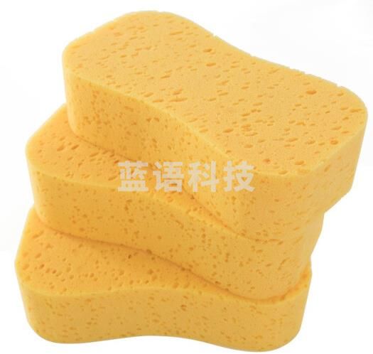 海斯迪克 HKQS-173 8字型珊瑚海绵大号清洁清洗海绵 8字型珊瑚海绵 擦拭吸水海绵 (2个)