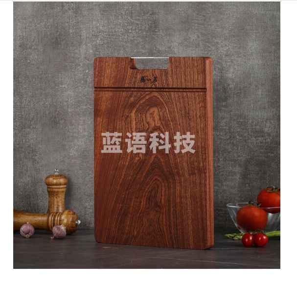 张小泉 整木乌檀木砧板实木菜板 方形面板切菜板家用案板C51910100(尺寸40*28*3cm)
