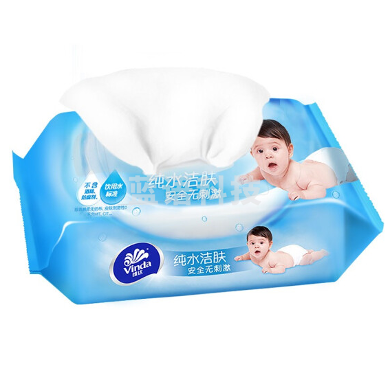 维达 VW2002 婴儿护肤柔湿巾80片装湿巾