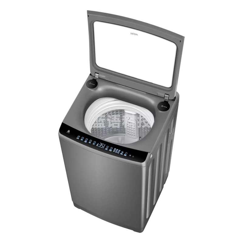 海尔（Haier）10公斤XQS100-BZ156新一代双动力全自动直驱变频波轮洗衣机 前倾式斜面操控 分区独立投放 LED触控彩屏