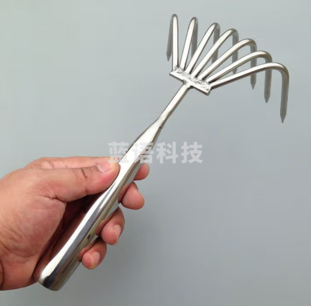 焊接铁耙翻松土家用种菜耙子7齿