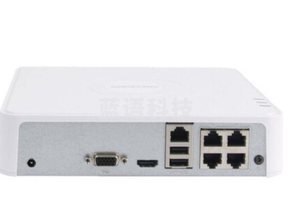 海康威视（HIKVISION）   POE网络录像机4口  7104n-f1/p4t.v0000