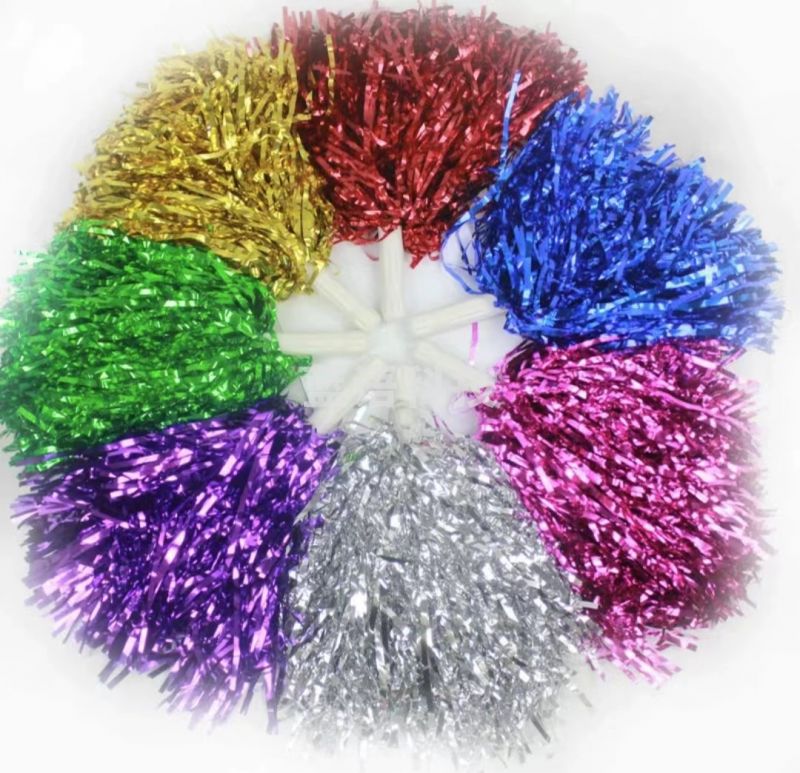 啦啦队/拉拉队手花花球彩球手拿花手摇花(红色)