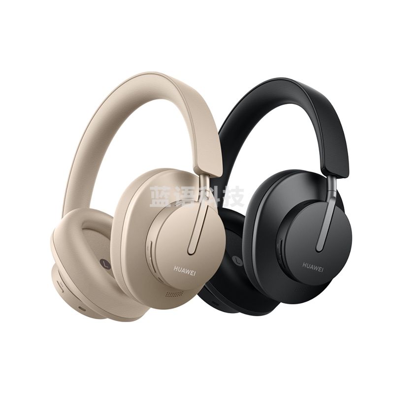华为 HUAWEI FreeBuds Studio 无线头戴耳机 M0001 香槟金，曜石黑