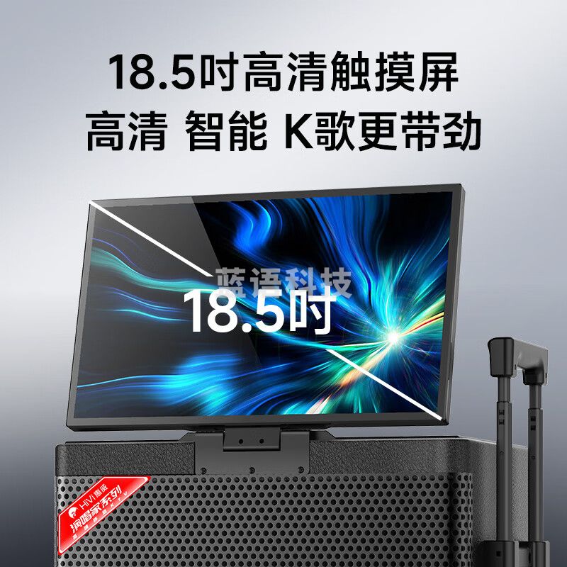 惠威（HiVi）家庭KTV音响 户外K歌点歌机广场舞专用音箱 卡拉OK唱歌麦克风一体机 MS89