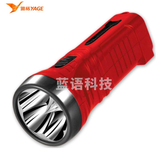 雅格（YAGE）充电式应急手电筒YG-3296