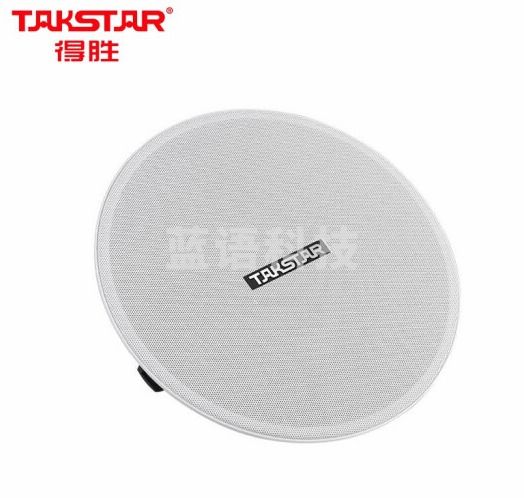 得胜(TAKSTAR)EBS-630定阻吸顶音响 天花喇叭吊顶校园公共广播会议室商场咖啡厅客厅背景音乐音箱TJRRSFYJD202303011610411