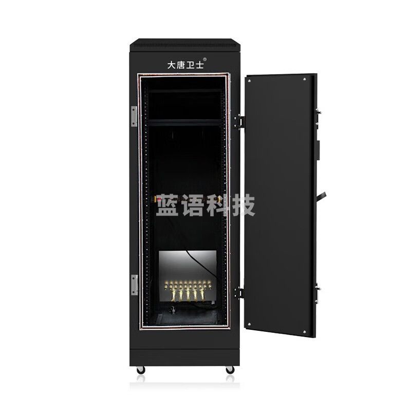 DTVS电磁屏蔽机柜C级保密机柜网络屏蔽柜服务器屏蔽机柜带密码锁温湿度高度可选 DT-DTP-S7733C-M