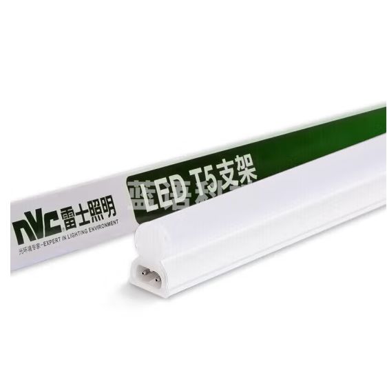 雷士（NVC）0.6米LED灯管T5灯管一体化T5支架套装7W白光