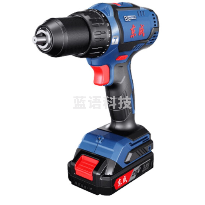东成 DCJZ05-13E 20V无刷双速 起子冲击电钻4.0Ah 双电池 充电式手电钻充电钻电动螺丝刀