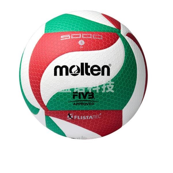 摩腾（MOLTEN）排球5号室内训练比赛用球PU材质V5M5000