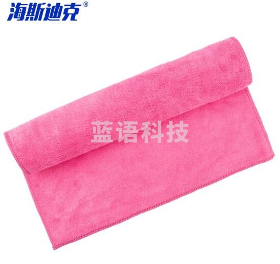 海斯迪克 HKY-191 超细纤维毛巾洗车清洁抹布 35*75cm 红色5条(大号)