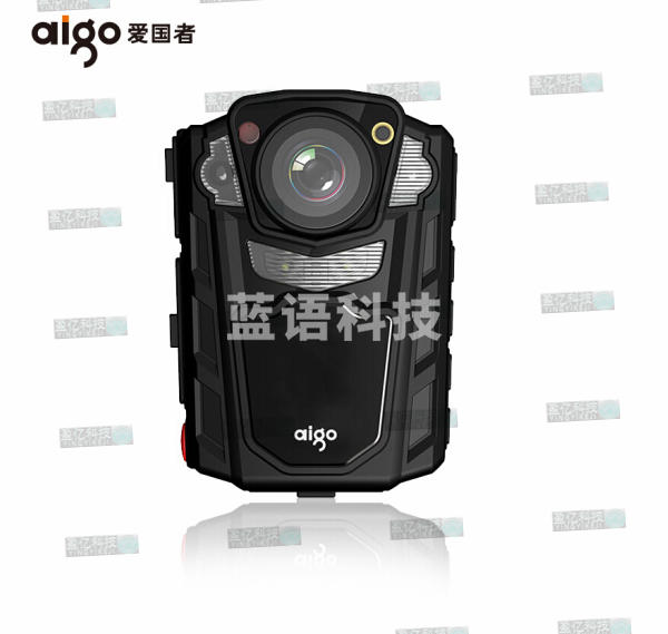 爱国者（aigo）DSJ-R2 专业版 记录仪 红外夜视高清1296P一键录音录像拍照加密客户端双麦内置 32G
