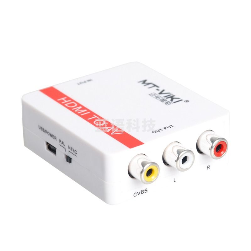 迈拓维矩  HDMI转莲花视频高清1080P音视频转换器红白 TJRRSFYJD202302191957386