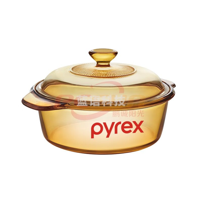 康宁PX-1-BL/LN/CN百丽透明锅1L 加厚锅壁 适用燃气灶电陶炉