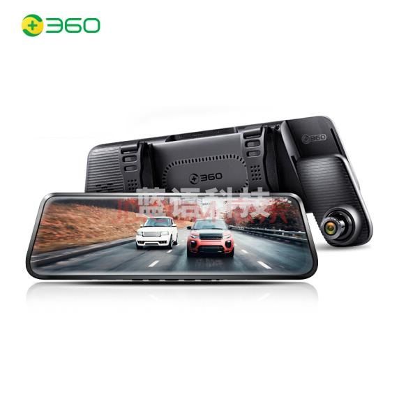 360行车记录仪 全面屏流媒体后视镜 M320 前1440P后1080P高清双录 倒车影像停车监控