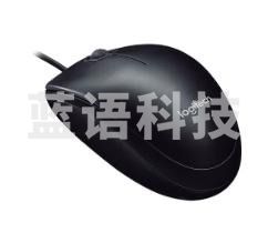 罗技（Logitech）M100r 鼠标 有线鼠标 大手鼠标 黑色