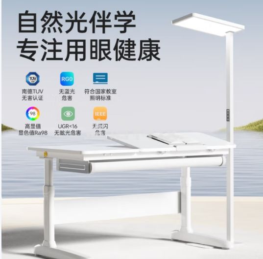 护童（Totguard）台灯护眼学习宿舍家用护眼学生专用立式阅读钢琴 天幕灯