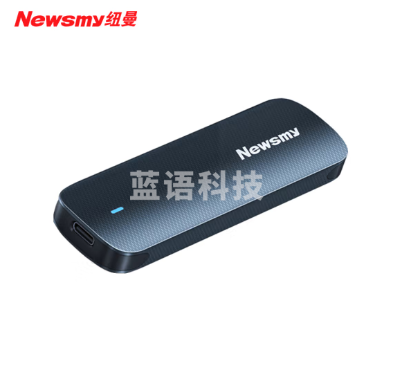 纽曼（Newsmy）M02L 1TB NVMe 千兆传输 PCIe版 固态移动硬盘（PSSD）Type-c USB3.2 锖镜色