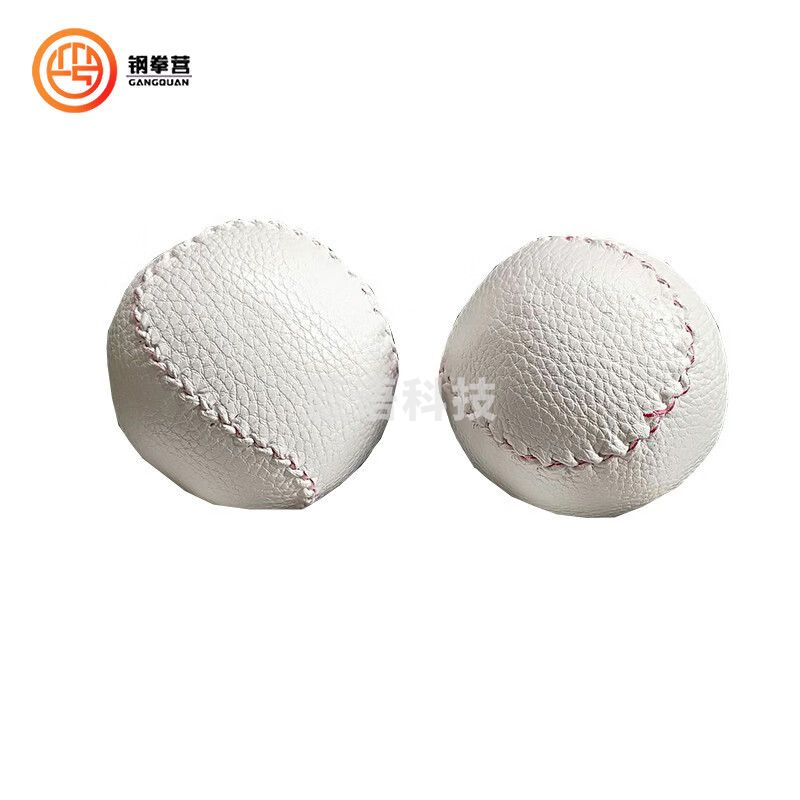 钢拳营 体能训练垒球 户外训练标准10寸手工垒球体能训练运动训练专用实心垒球 两个/组