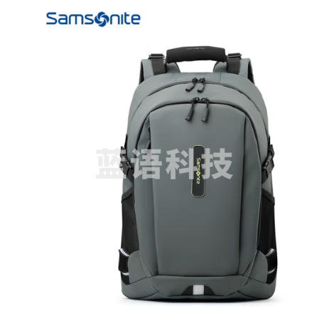 新秀丽（Samsonite）双肩包电脑包男士防水旅行包笔记本电脑包15.6英寸BP4军绿