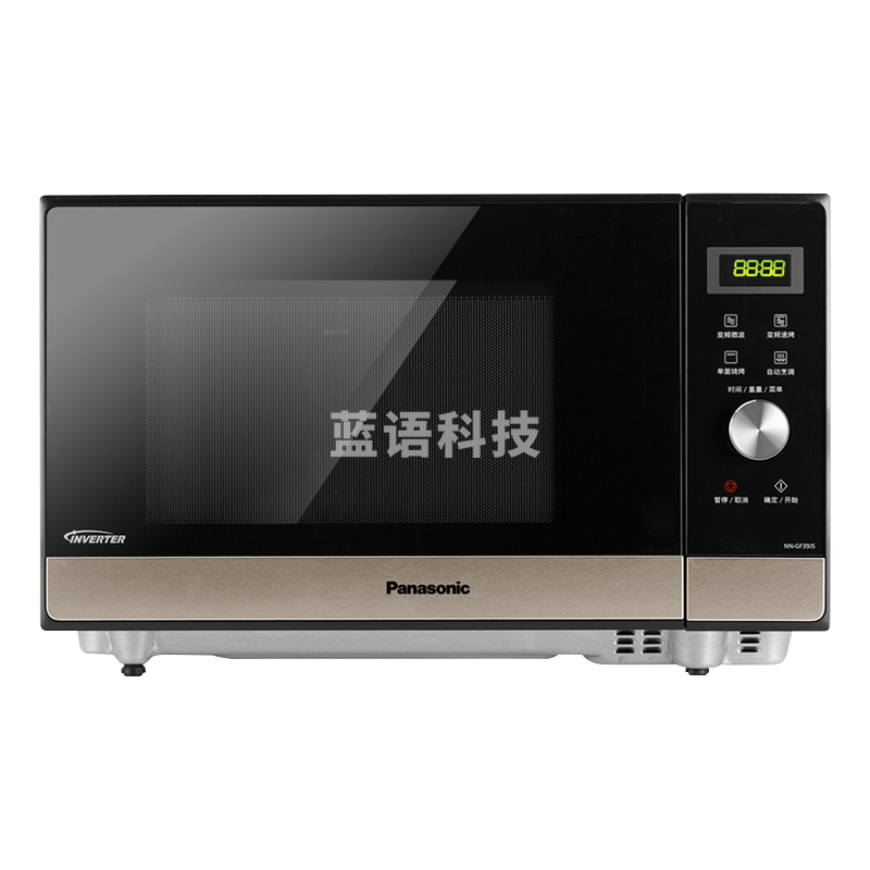 松下（Panasonic）NN-GF39JS 平板式变频家用微波炉 23升 微波炉电烤箱一体机 平板式加热微烤一体机