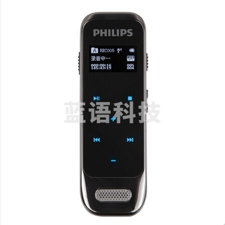 飞利浦(PHILIPS)VTR6600 8GB 学习记录 高清触摸微型数字降噪录音笔