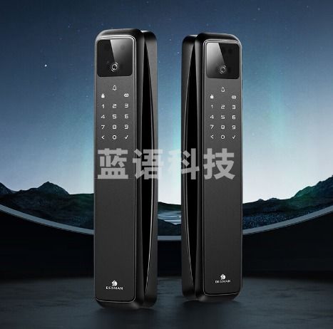 德施曼（DESMAN）3D人脸识别猫眼智能锁指纹锁密码锁视频锁可视对讲Q50FPro高端黑