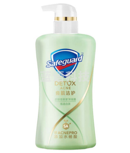 舒肤佳祛痘沐浴露 白茶540ml
