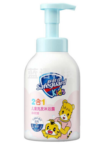 舒肤佳儿童洗发沐浴露 无泪温和 奶香500ml